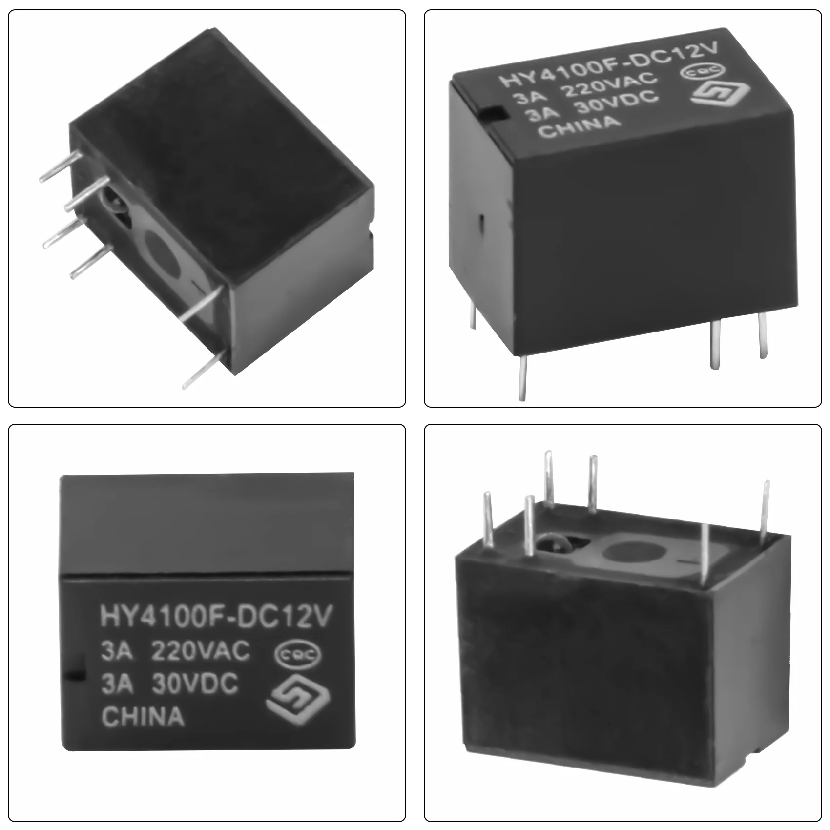 Notícias 20 PCS Mini Relé Eletrônico DC 12V