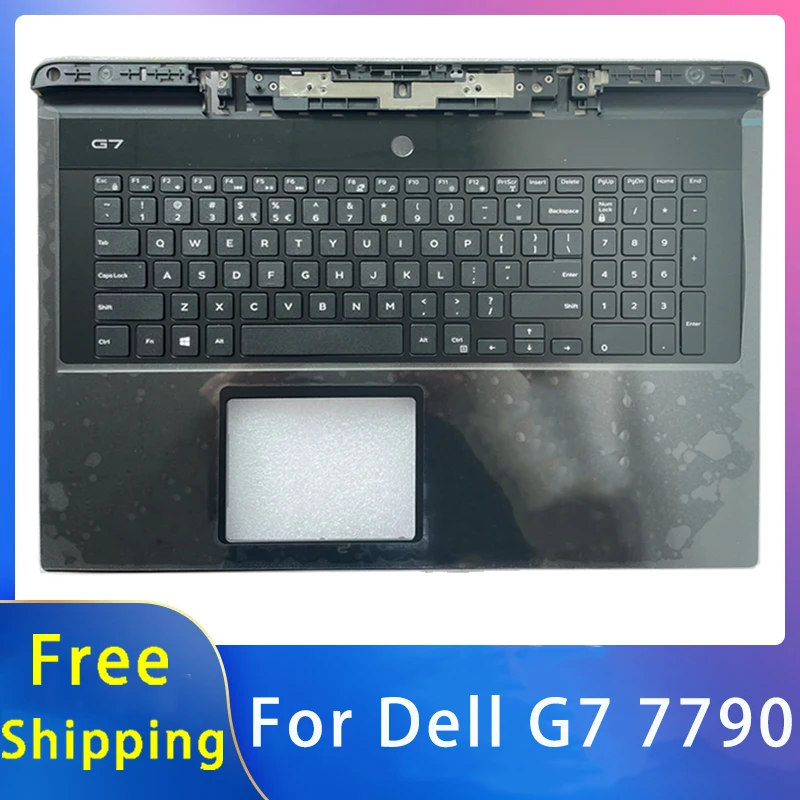 

New For Dell G7 7790 Replacemen Laptop Accessories Palmrest/Keyboard No Backlight 06WFHN With DP