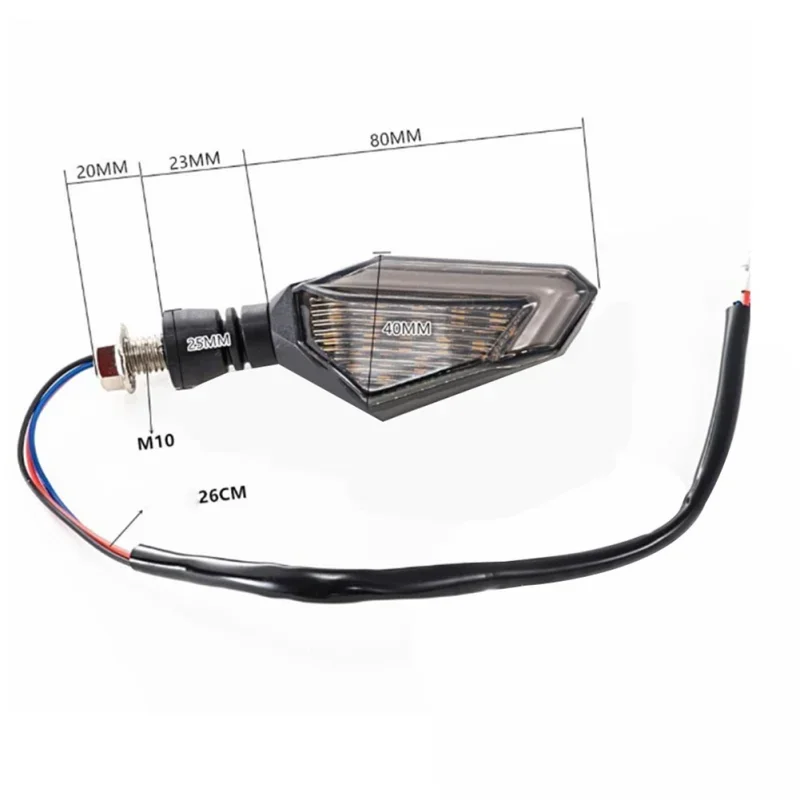 LED motorcycle signal light turn warning light flashing indicator light suitable for Kawasaki BMW Hayabusa Yamaha Honda