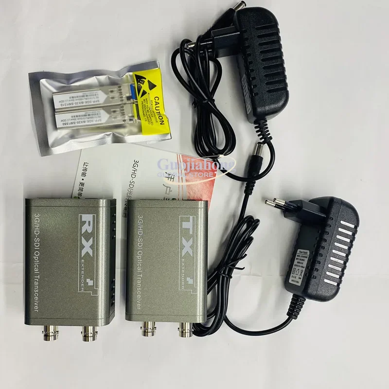 

2026 HOT Fiber SDI EXTENDER 1-way single 3G/HD-SDI to fiber extender 20km, uncompressed