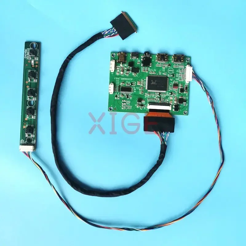 

For LTN140AT01-G01 LTN140AT02-001 Laptop Monitor Micro USB LVDS 40 Pin 14" 1366x768 Mini-HDMI Controller Driver Board DIY Kit