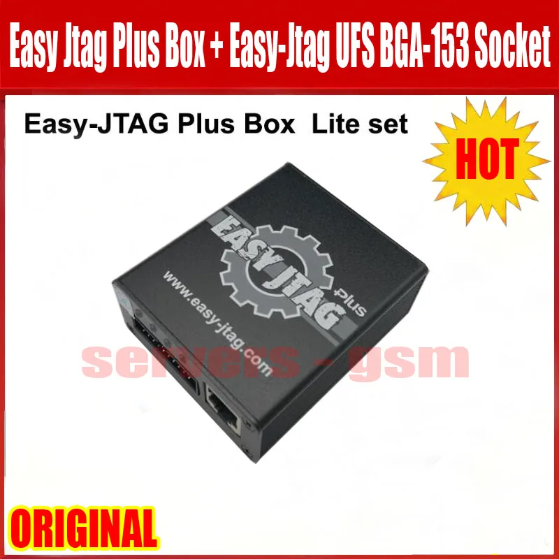 2025 version  new z3x - Easy Jtag Plus Box with UFS BGA 153 Socket for Easy Jtag puls Box set