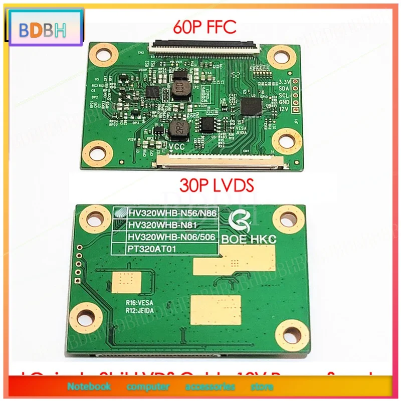 Placa lógica universal para televisor LCD HV320WHB-N81/N06 HV320WHB-N86/N56 HV320WX2-500/506 BOE Logic Board T-CON CV320PW05C PT320TA03-4