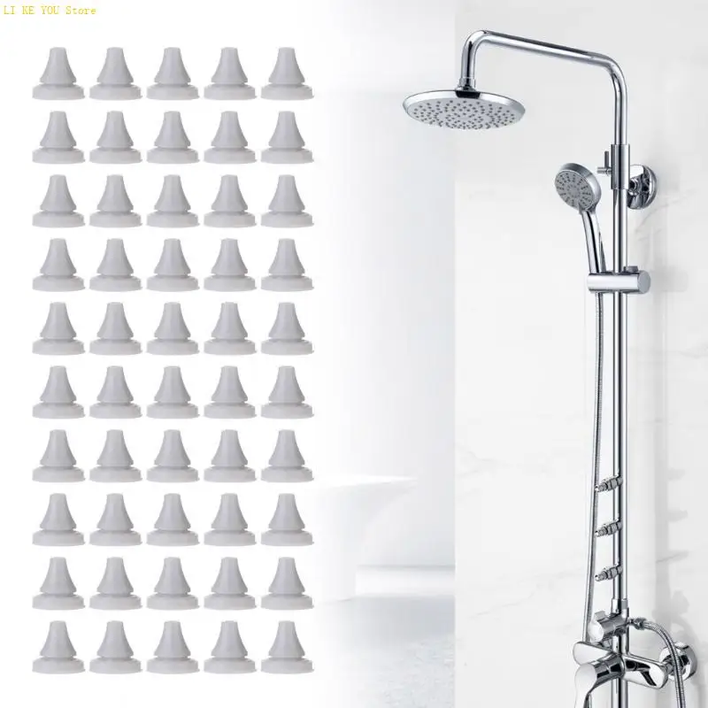 W3JE 50pcs Shopce Sostituzione degli ugelli Sprays Punta rotonda facile da installare