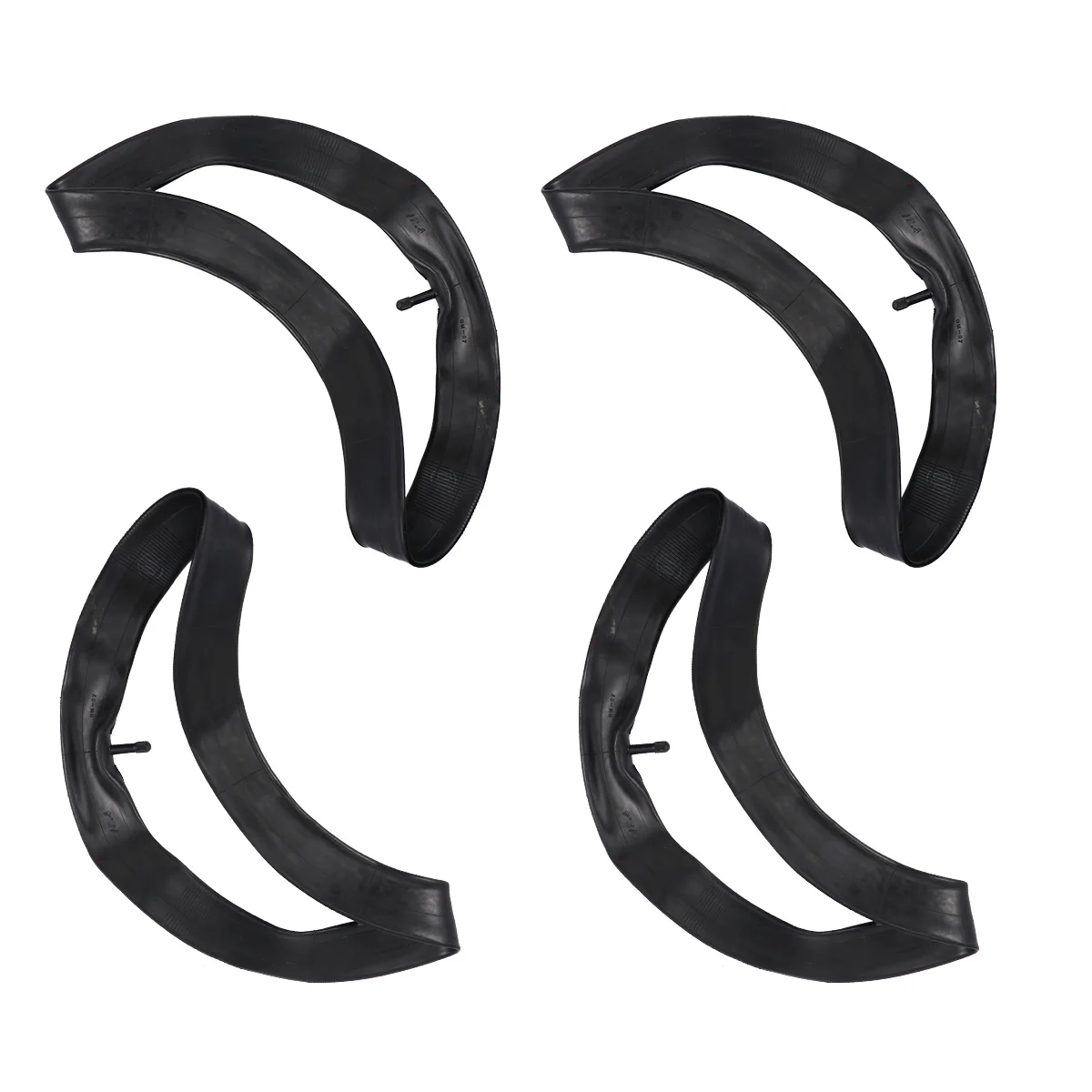 

4Pcs Bike Inner Tubes Valve Replacement Durable Repair Kit Kids Tire Tubes Shock Absorption Wear Resistant