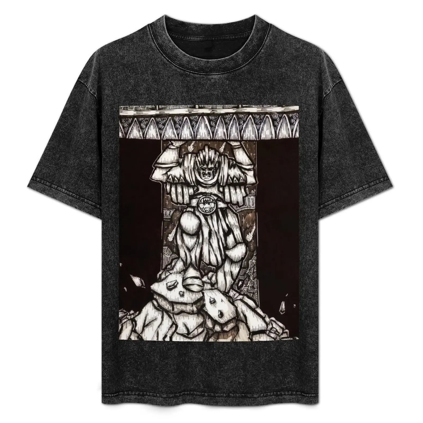 

Portrait of Angron T-Shirt Big and Tall Loose Fit T-Shirt