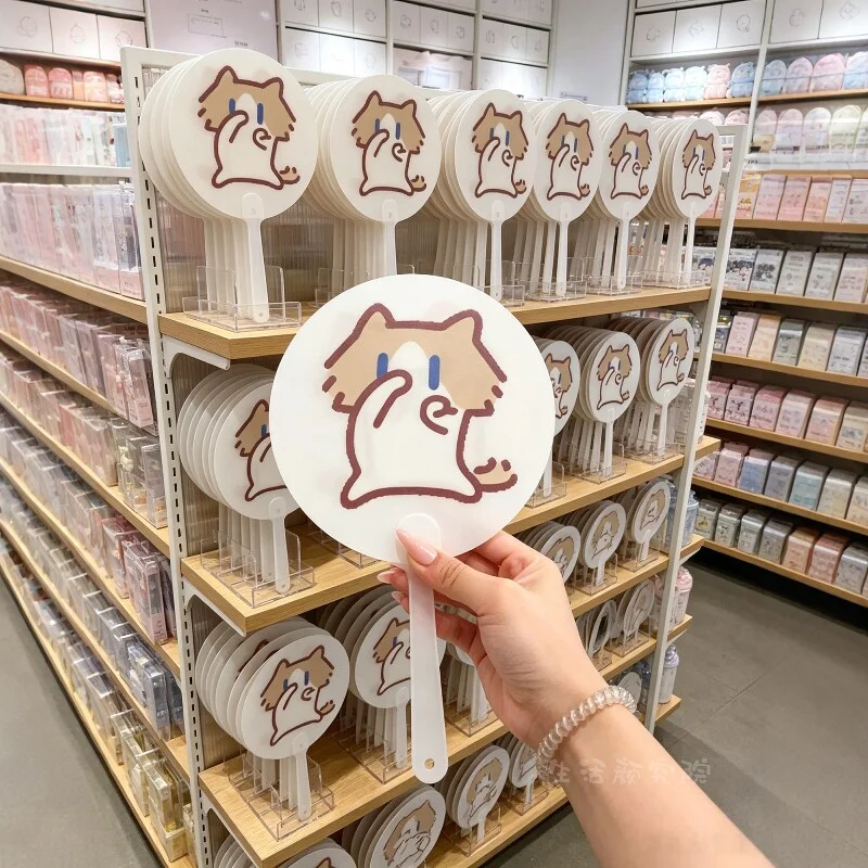 Portable Fan with Cat Design, 2026 New Model, High Aesthetic Value, Summer Novelty Gift for Friends, Handheld Fan