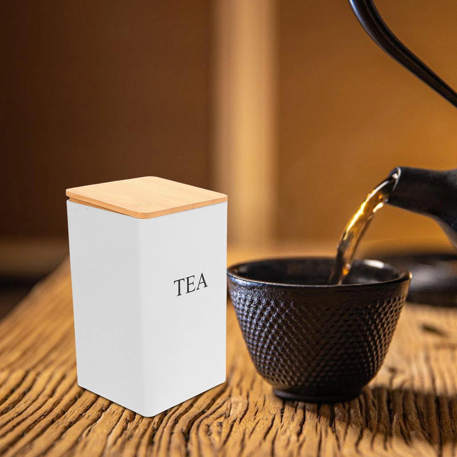 

3 Pcs Storage Tea Large Coffee Sugar Canisters Bean Powder Sealing Airtight Sealed Beans Jar Kitchen for Countertop