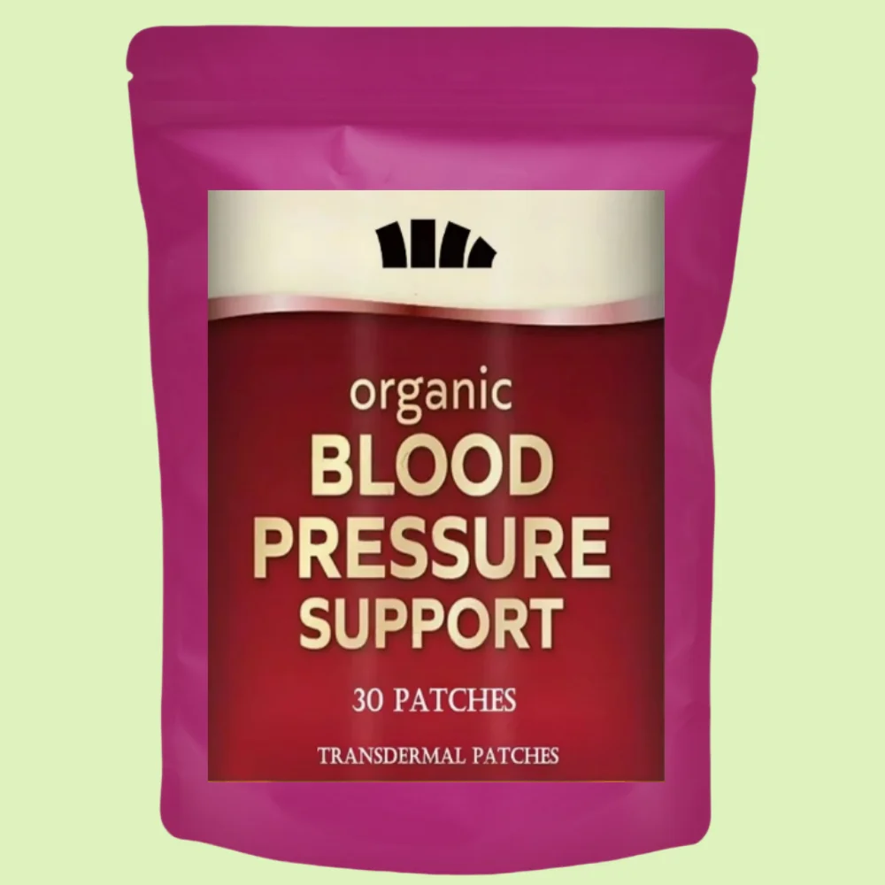 30 Patches Blood Pressure Support Transdermal Patches