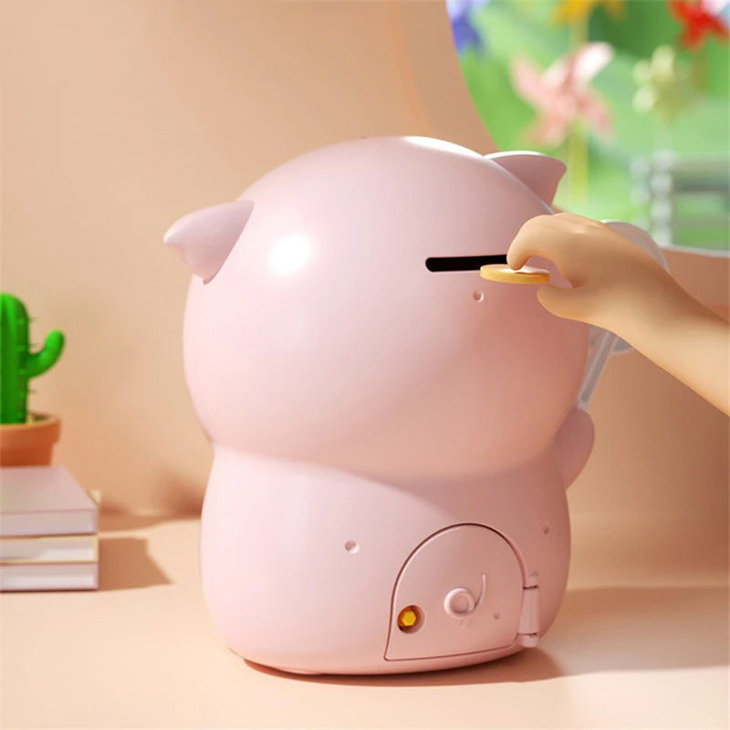 Creative Piggy Bank Money Boxes Storage Kids Toys Candy Key Home Decor Money Saving Box Children Cute Cartoon Piggy Money Bank