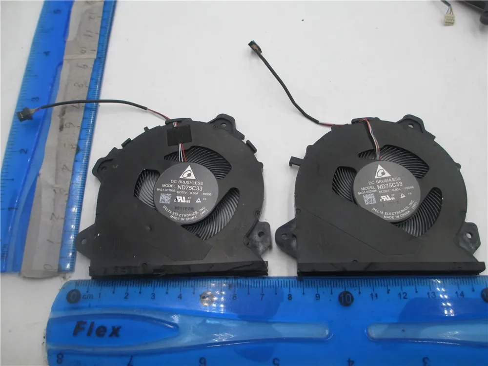 ND75C33 19D06 BA31-00192B  FBB7205-F0301 BA31-00192A BA31-00200A Fan FOR SAMSUNG NT950XCJ Galaxy Book ION 15