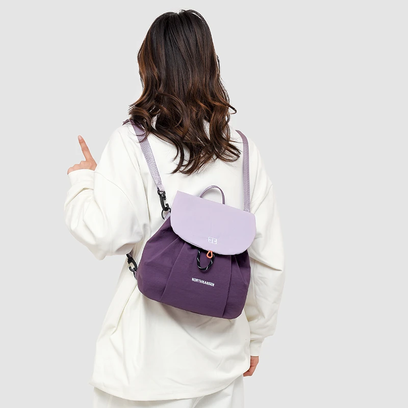 

Popular Fashion Lightweight Girls Small Backpack Drawstring Rucksack Multifunctional Women Shoulder Bags Crossbody Tote Purse
