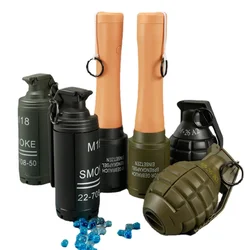 Outdoor Hunting Gear Explosive Water Bomb Children's Toy COS Performance CS Eat Chicken Mine Grenade Burst Toy Accessories