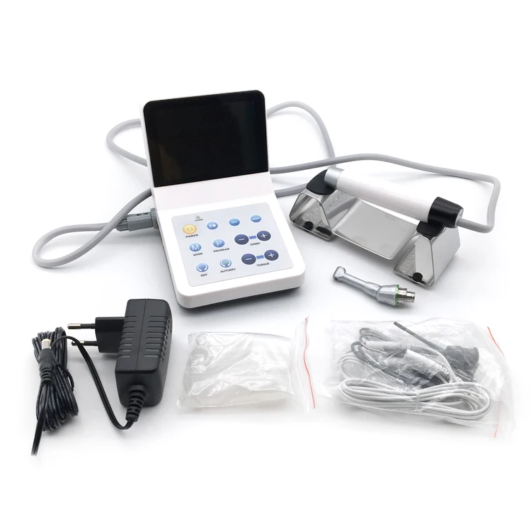 Apex locator with endo motor equipment with color screen & root canal length measurement function