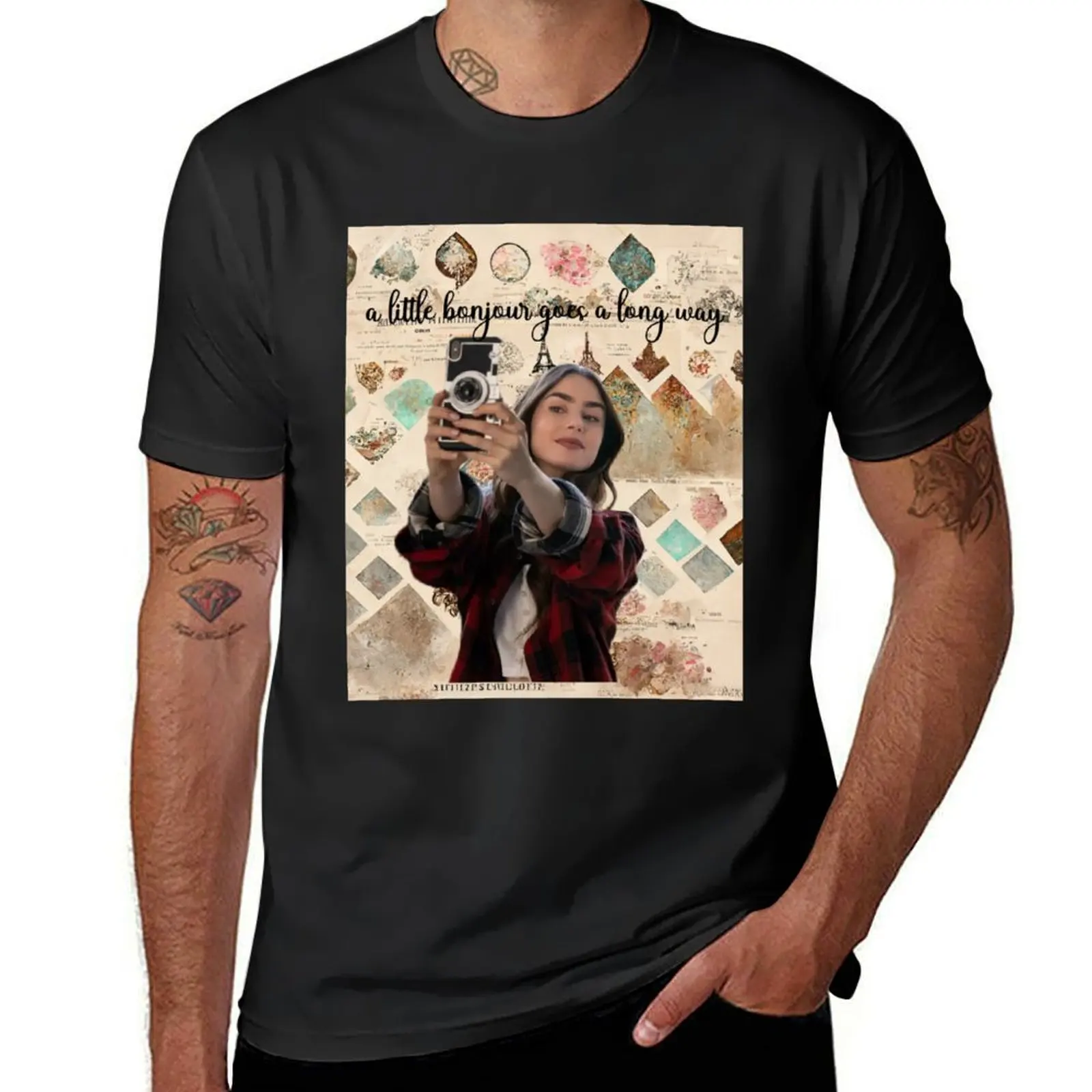 

Emily in Paris1 T-Shirt luxury designer croswit shirt man boys whites vintage t shirts for men graphic