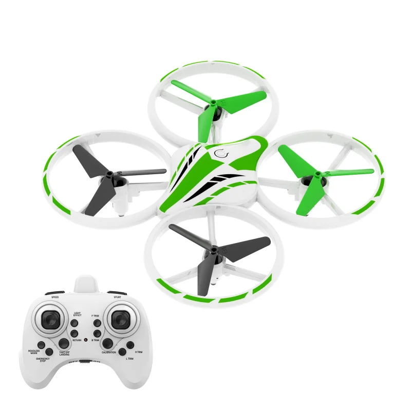 

T20 green Glow Stunt Drone 3D Flip Headless Mode Altitude Hold LED Lights One - Key Return