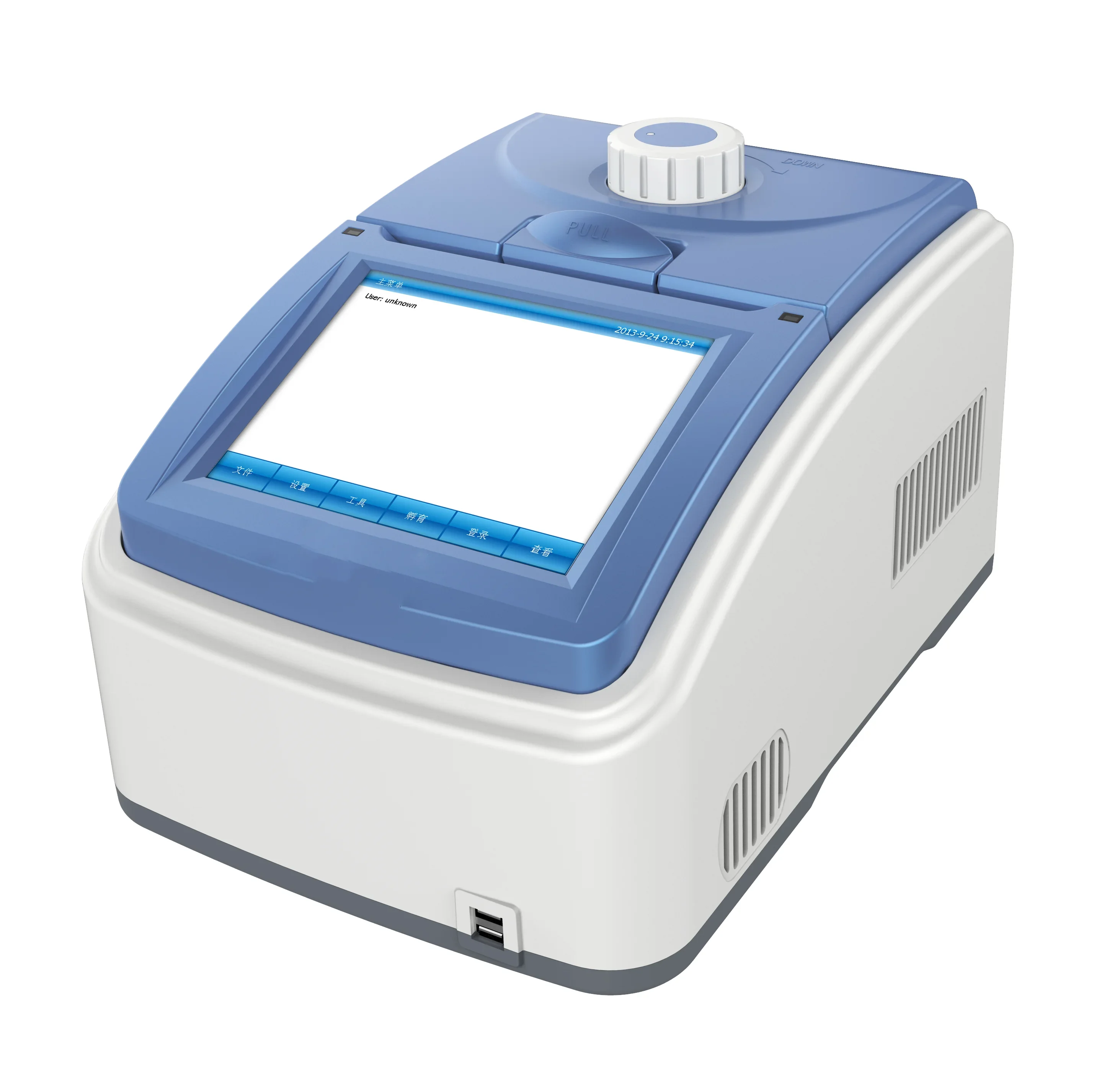 

Intelligent economical gene amplification analysis (PCR) instrument