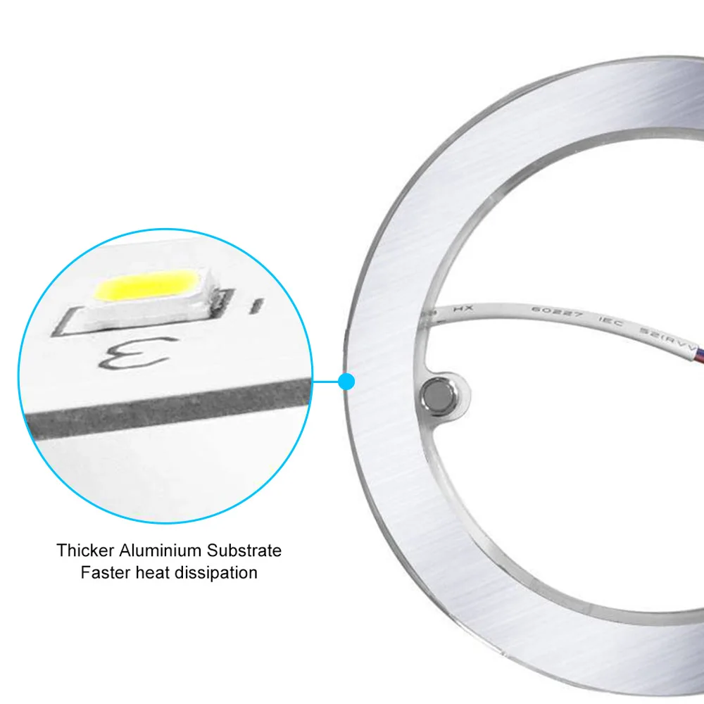 Zestaw koralików świetlnych LED do lampy sufitowej Wentylator sufitowy Wymienny panel PCB 36W Okrągła płytka zastępcza Żarówka