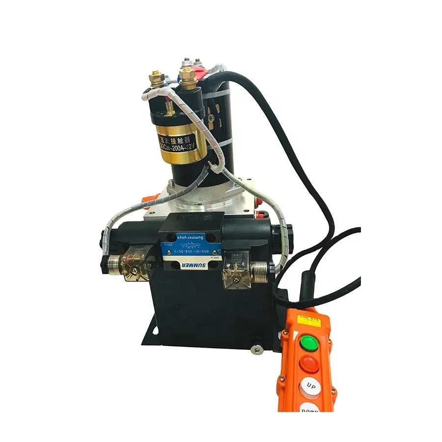 

Trailer Truck Use Switch Remote Control Compact Hydraulic Power Unit