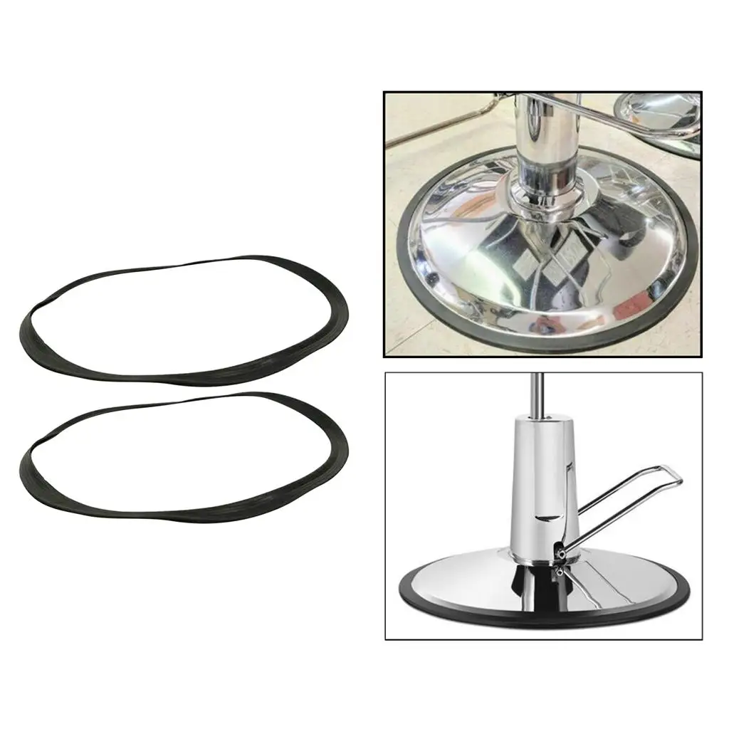2x Barber Salon Equipment Floor Protective Plastic Gasket for Styling , 20.47/21.65/22.83inch - 22.8 Inch 58cm
