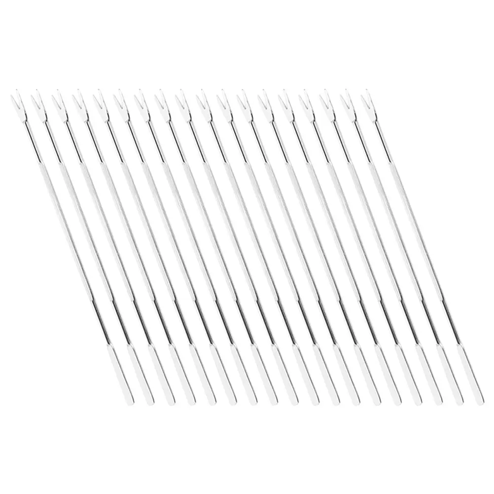 

24pcs Multifunction Needle Crab Peeling Tools Stainless Steel Seafood Eating Fork Dual Use Kitchen Gadget Shrimp Lobster Opener