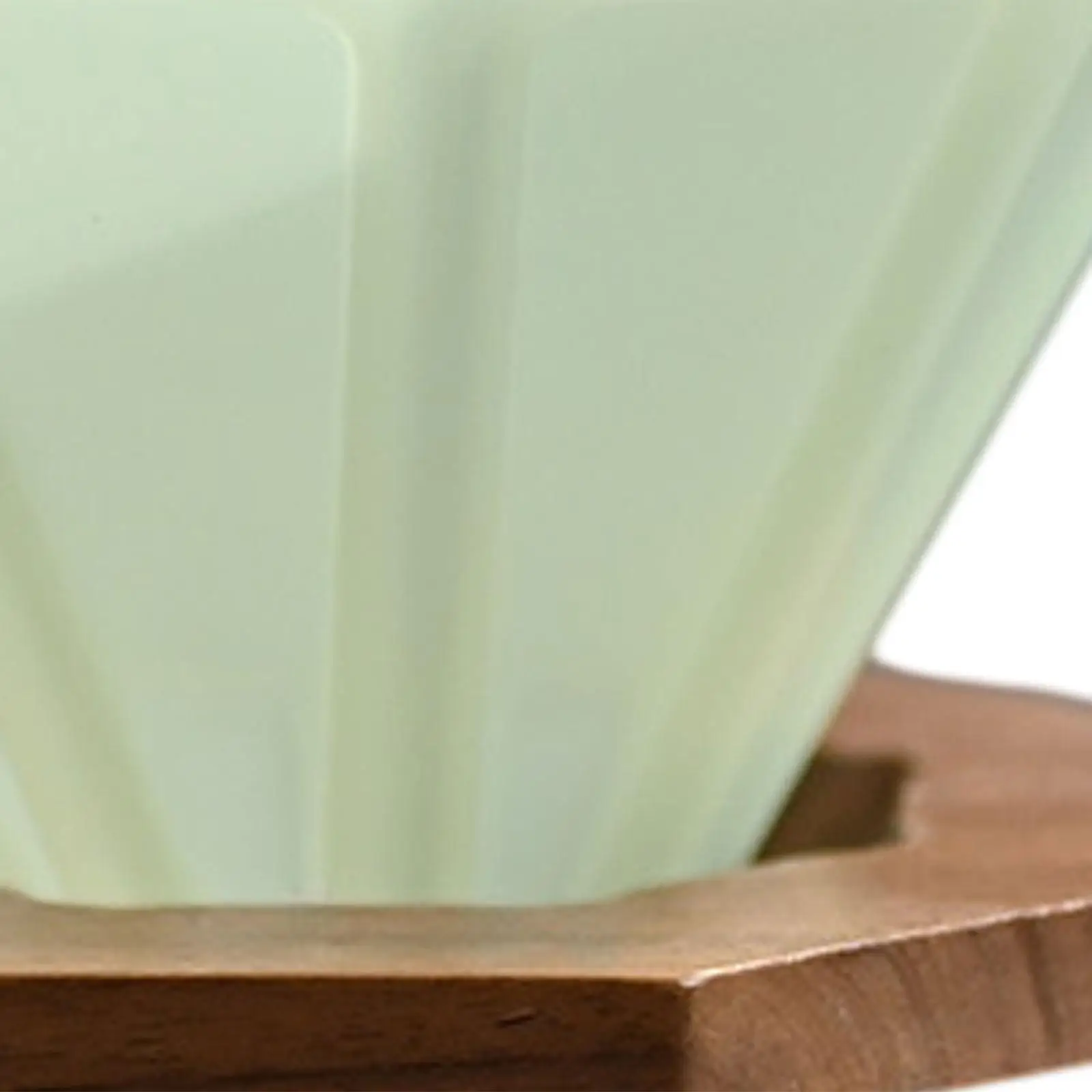 Origami xícara de café gotejador copo de café com suporte de madeira de nogueira leve portátil resistente gotejamento cafeteira copo de filtro de café