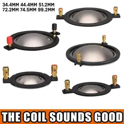 34.4 44.4 51.3 72.2 74.5mm Core Copper Wire Tweeter Voice Coil Membrane Treble Speaker Treble Coil Repair Accessories DIY Parts