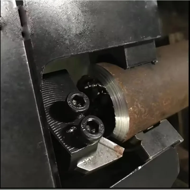 OD Mounted Auto Feed Portable Pipe Beveling Machine for 28-63mm Tube ISO-63C