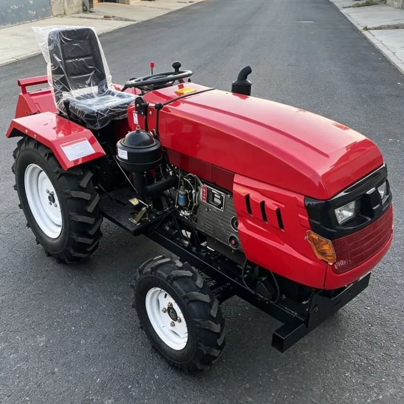 

Customized Farm rotary tiller, 60HP wide-track four-wheel tractor, high-efficiency wheeled four-wheel ploughing machine