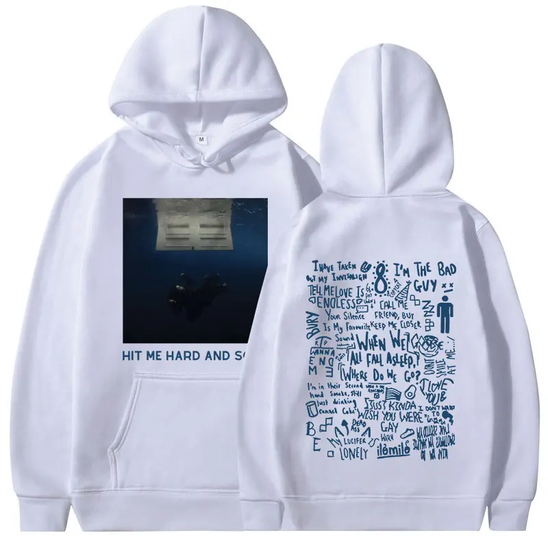 Hit Me Hard and Soft 2024 Tour Hoodies Men Women Fashion Harajuku Sweatshirts Casual Oversized Long Sleeve Pullovers Fans Gift