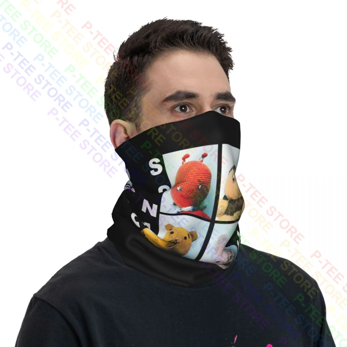 Sonic Youth Dirty Album Tour Neck Gaiter Bandana Scarf Face Mask Unisex Half Mask Magic Scarf