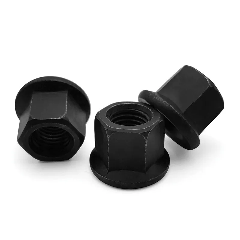 Alloy Steel Grade10.9 Fine Pitch M12 M14 M16 M20 M24 M27 M30 M36 Hexagon Flange Nut for Mold Clamping Plate
