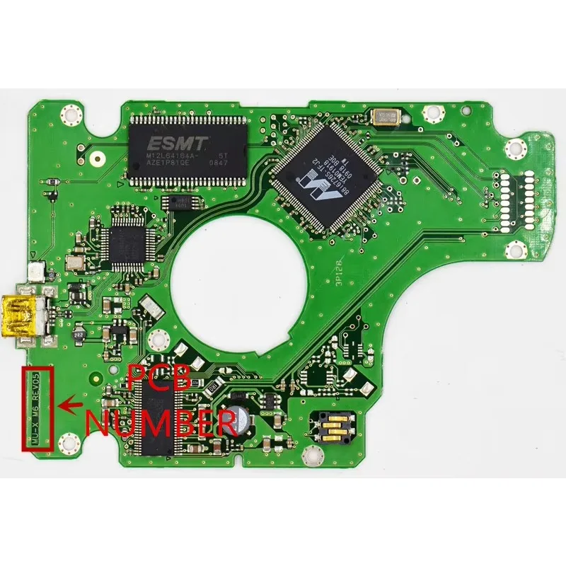 BF41-00235B SA Notebook Hard Disk Circuit Board HDD PCB Logic Board Coding: BF41-00235B MU-X M6 REV05