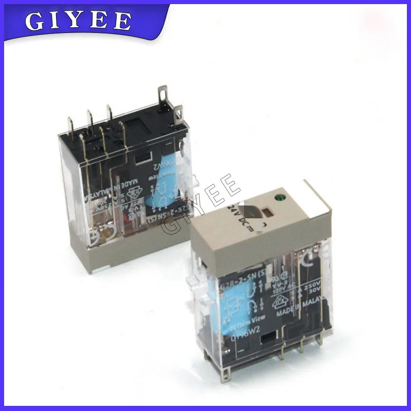 5PCS RELAY G2R-2-SND(S) 24VDC  G2R-2-SN(S) 24VDC 8PINS Brand new and original relay