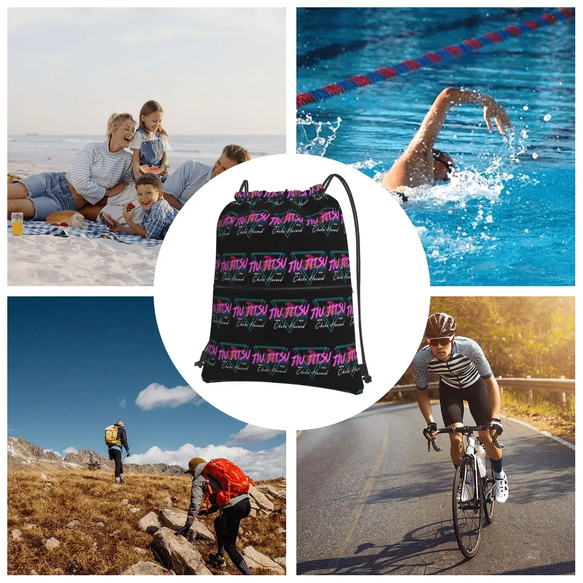 حقائب ظهر جيو جيتسو كلاسيكية من الثمانينيات - حقائب ظهر جيو جيتسو البرازيلية، حقيبة ظهر عصرية محمولة برباط، حقيبة رياضية للجيب، حقائب كتب #6