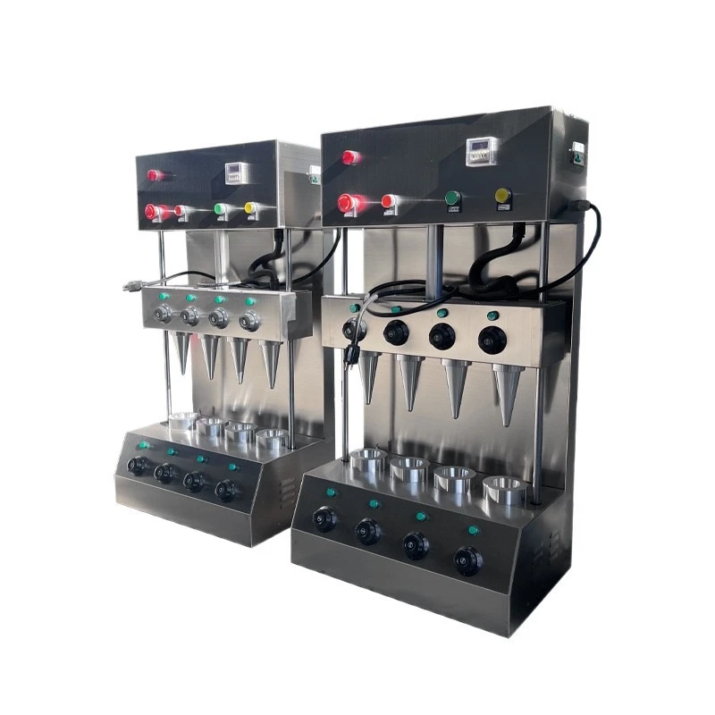 

Automatic intelligent cone pizza machine, hand-held pizza rotary oven, fully enclosed oven set