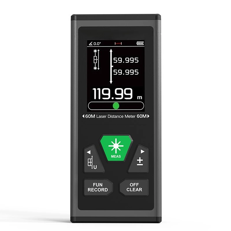 

Two-way laser rangefinder, high-precision laser rangefinder