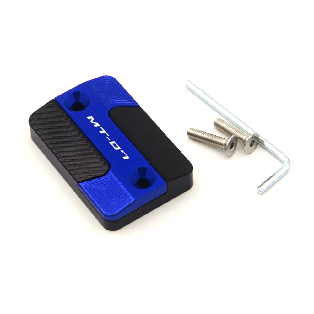 MT-07 لياماها MT-07 MT 07 دراجة نارية الملحقات CNC الجبهة سائل الفرامل خزان غطاء أسطوانة رئيسية غطاء الزيت #5