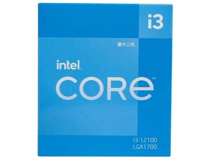 NEW Core I3 12100F 4 Core I3 12th Gen Processor Wholesale Core I3 Cpu 12100F Computer Desktop Pc Processor 3 Years 1 Pc