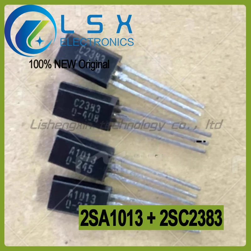 10 pairs（20pcs） 2SA1013 + 2SC2383 Audio Push Tube O Mode New and Original