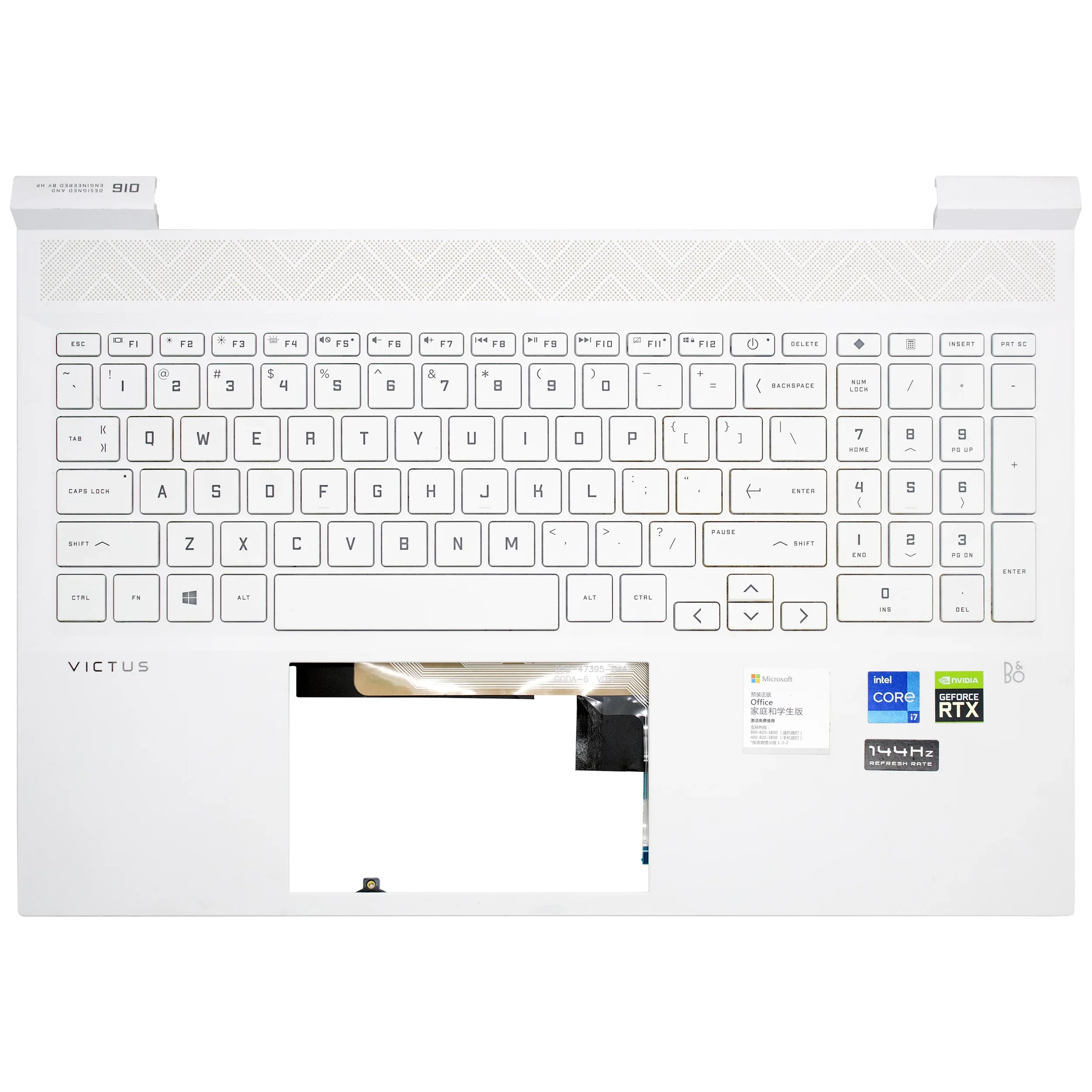 Original New Japan Spain US Keyboard For HP Victus 16-D 16-E TPN-Q264 TPN-Q263 Laptop Palmrest Case Backlight Keyboard Cover