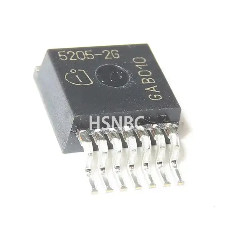 10Pcs/Lot 5205-2G TLE5205-2G TO-263-7 Motor Driver Chip Refurbished Original