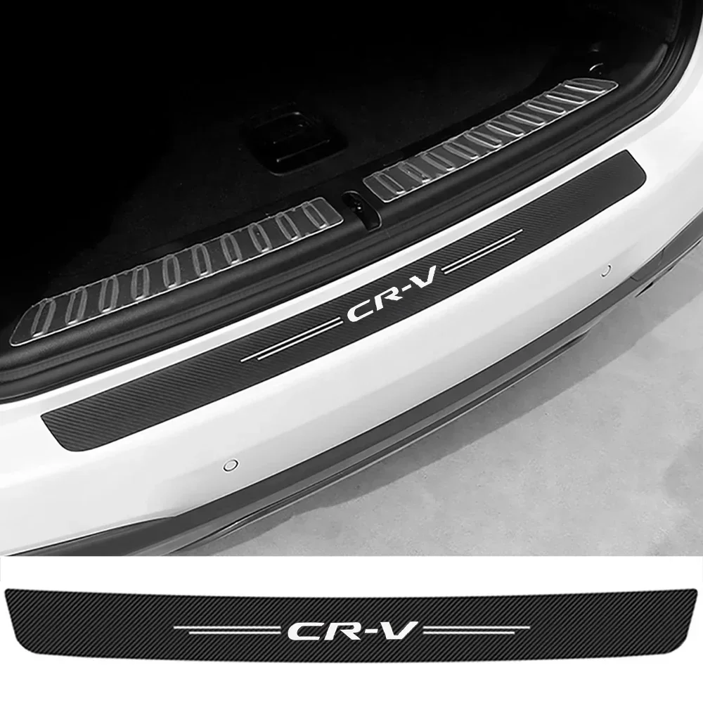 Car Door Threshold Anti Scratch Stickers Rear Trunk Decals for Honda CRV CR-V 2 3 5 Accord Odyssey HRV FITJazz Pilot Civic City