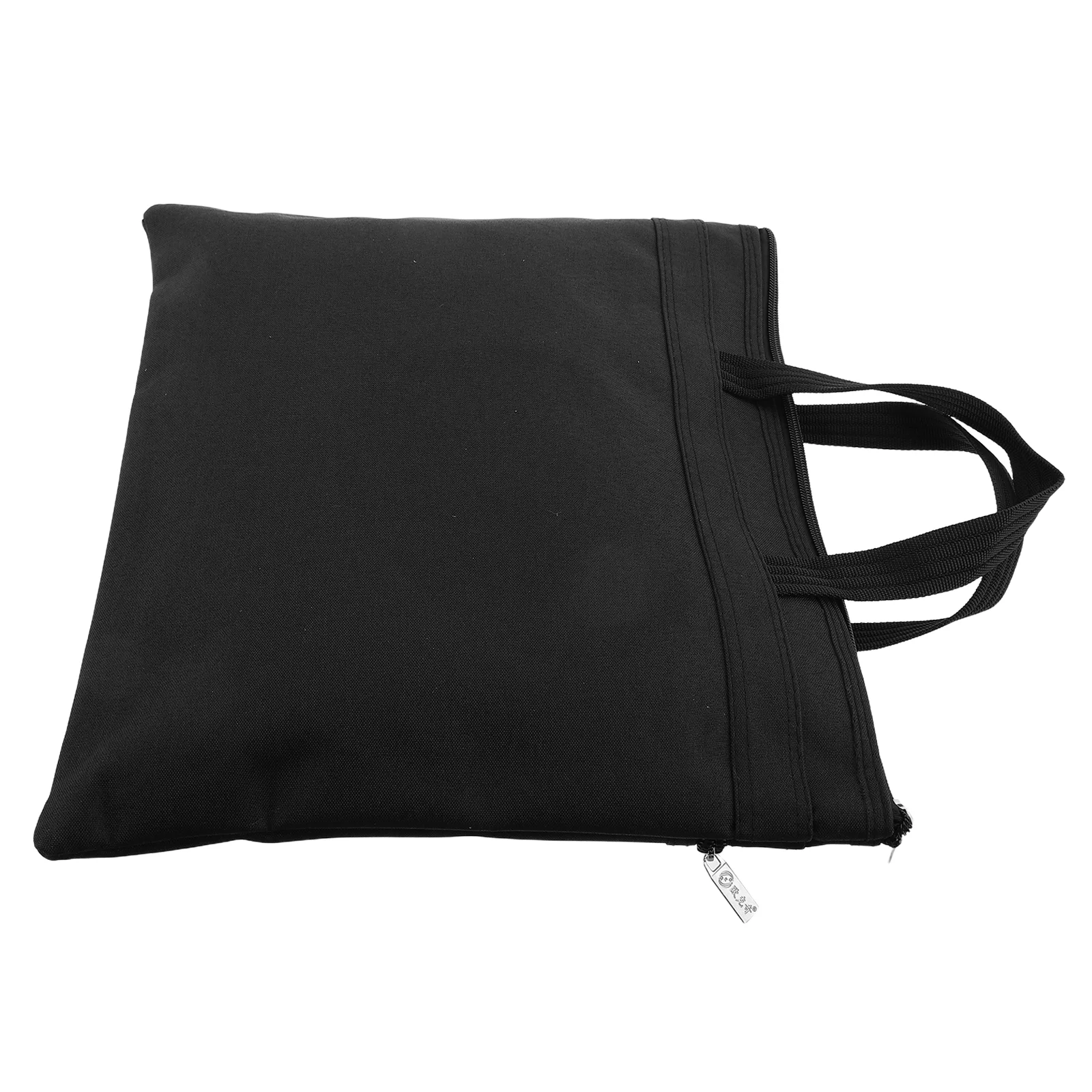 Bolso de negocios con cremallera, organizador de archivos de tela Oxford, maletín, bolsa impermeable para documentos para llevar archivos de papel, carpeta de libros Trav