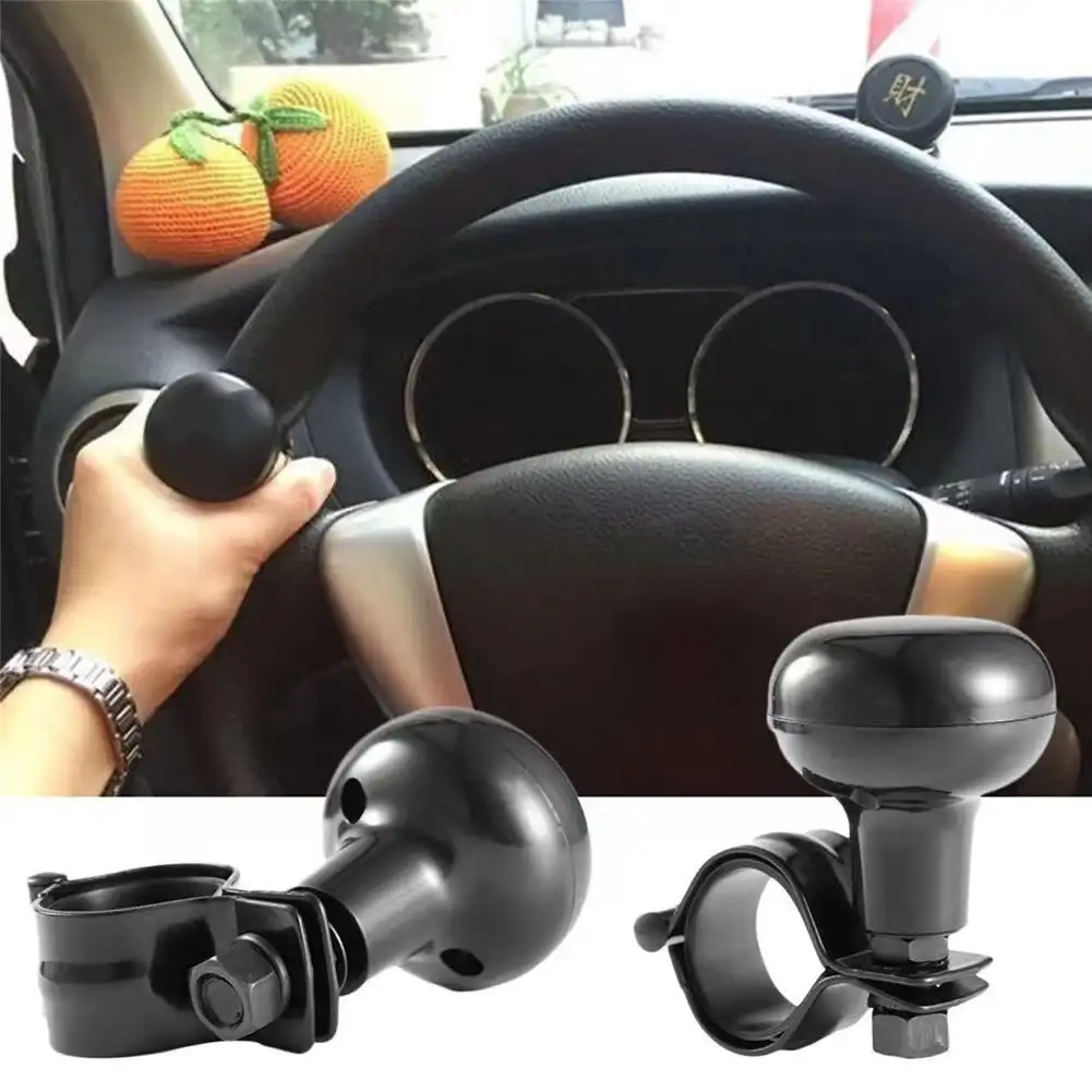 Universal Truck Heavy Car Duty Anti Slip Steering Wheel Booster Spinner Knob Cover Handle Booster Grip Protective Auxiliary Ball