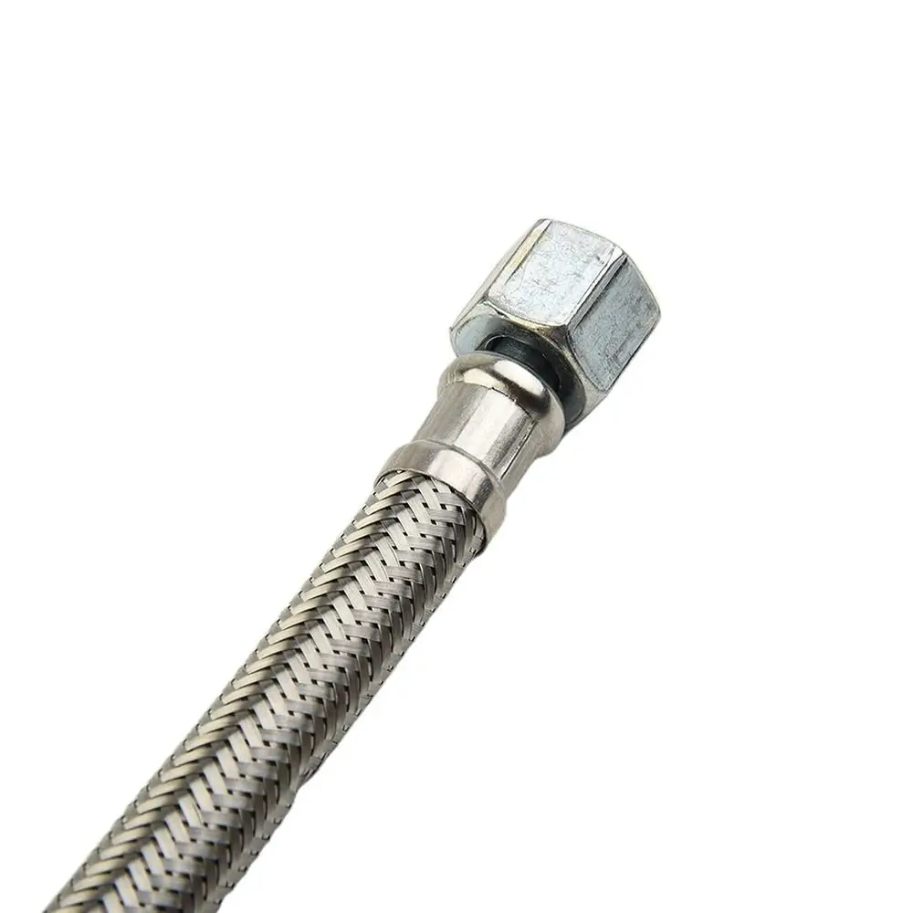 1Pcs 400mm Air Compressor Exhaust Tube 14/16/19mm with Air Pump Check Valve Intake Tube Stainless Steel Hose Connecting Pipe