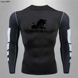 MMA Rashguard Men'S High Quality Outdoor Training Fitness Gym Tennis Bicycle Cycling Camping Field Sports T-Shirt Boxing Exercis