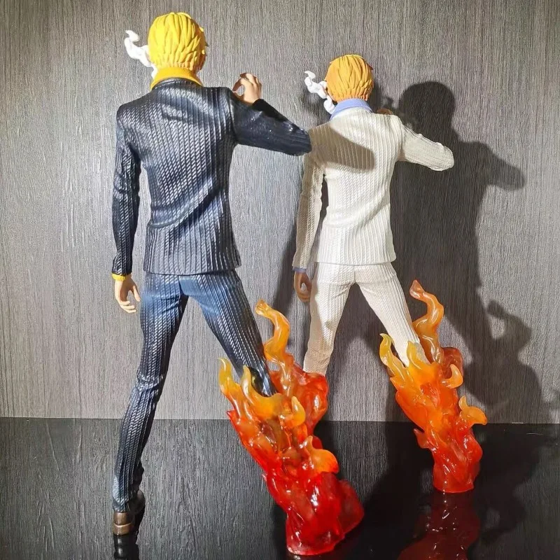 Eendelig Groot Zwart-Wit Fantasie Ham Sanji Pop Gk Xiangji Shi Standbeeld Model Ornamenten Anime Figuur Kerstcadeau