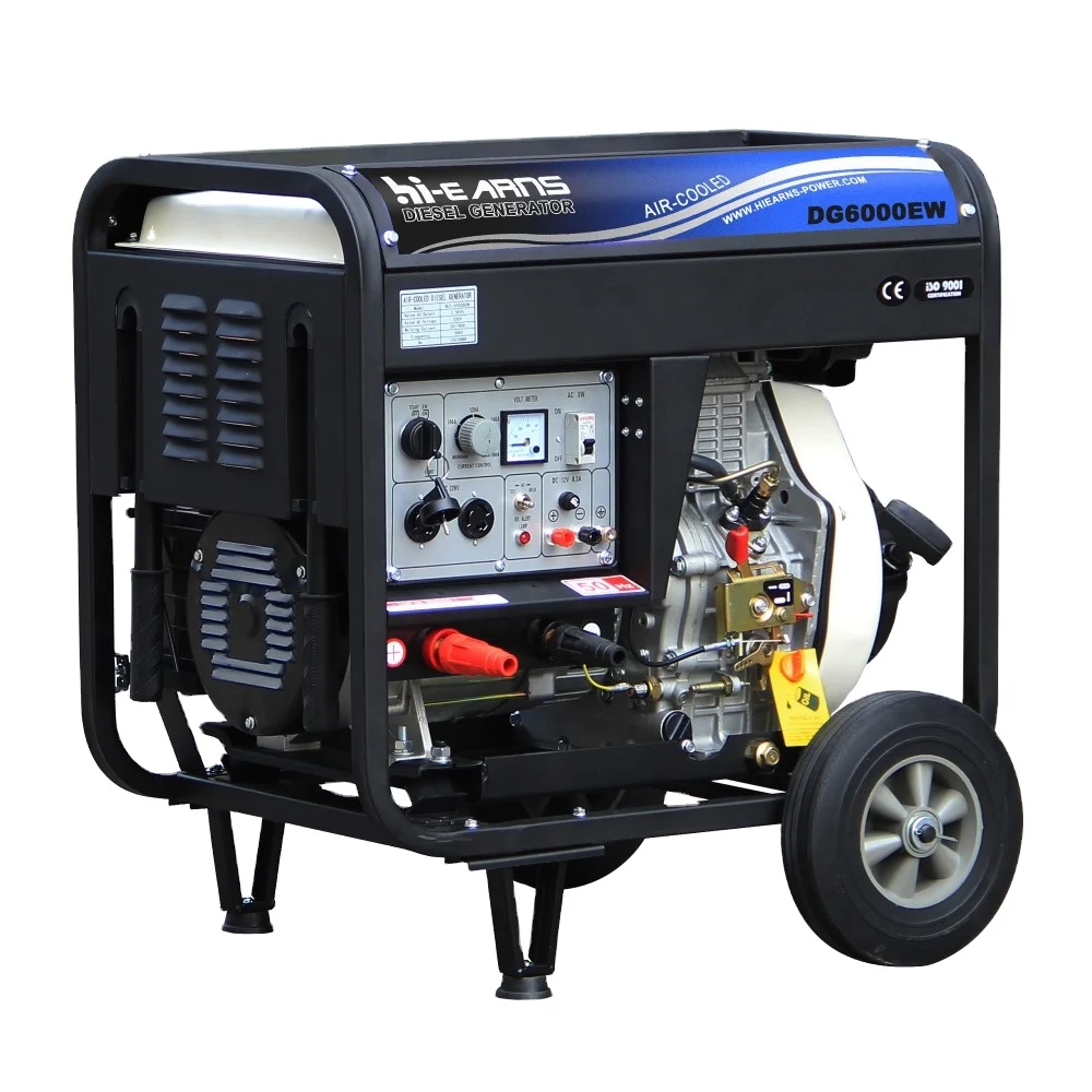 Hiearns 180A/3.2mm diesel Welding Generator Portable Welding Machine Price