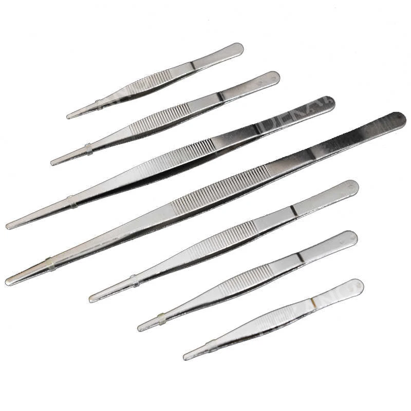 คีมผ้าพันแผล, เครื่องมือถอนขน, เครื่องมือทําสวนทํามือ, ขนตาปลอม, สแตนเลส, หนา, กันลื่น, กลม